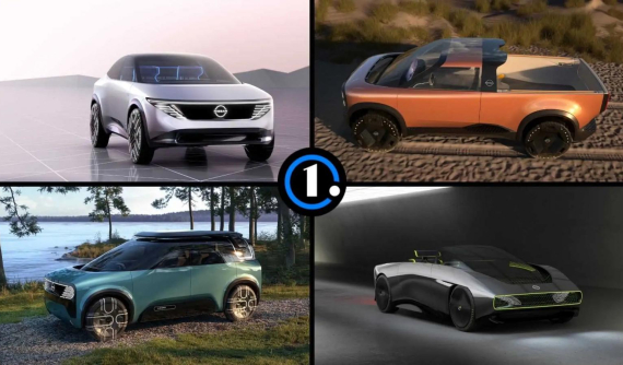 Nissan trình làng đồng lúc 4 mẫu concept xe điện thú vị hướng đến năm 2030