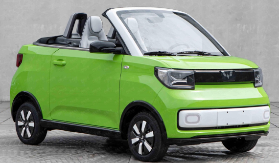 Ô tô 100 triệu Wuling Hongguang Mini EV chuẩn bị có thêm phiên bản mui trần