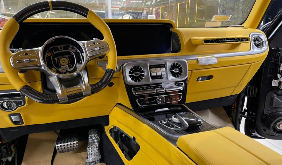 Độ nội thất Brabus cho Mercedes-AMG G63, khó hay không nằm ở độ chịu chơi của chủ nhân