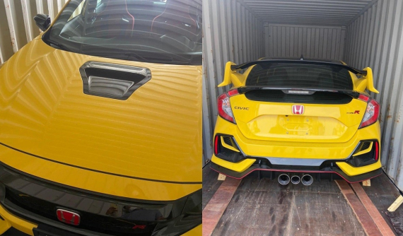 Honda Civic Type R Limited Edition với đúng 600 xe xuất xưởng bất ngờ cập cảng Việt Nam