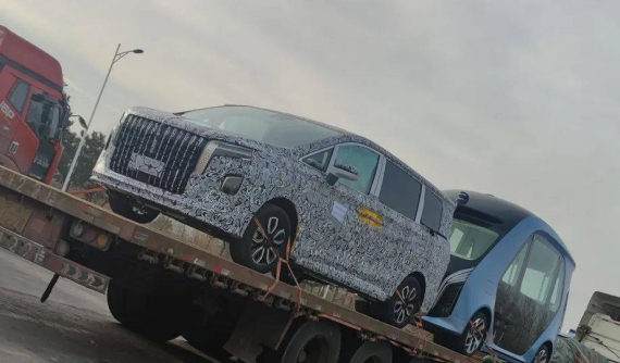 MPV cỡ lớn mới của Hồng Kỳ bị bắt gặp trên đường, cạnh tranh "chuyên cơ mặt đất" Toyota Alphard