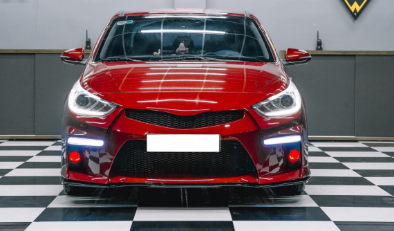 Chủ xe Tây Ninh chi 100 triệu đồng để nâng cấp ngoại hình xe Hyundai Accent