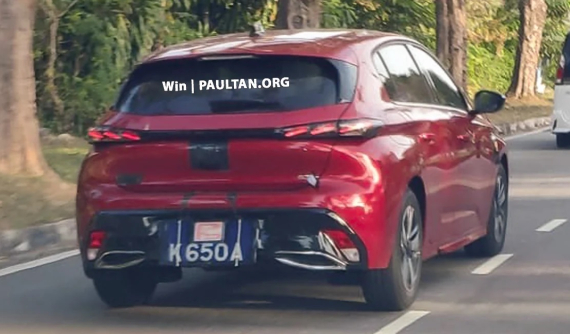 Peugeot 308 2022 xuất hiện trên đường phố Đông Nam Á, có thể sắp ra mắt để cạnh tranh Mazda3