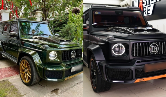 Đại gia Việt thay áo cho Mercedes-AMG G63 trùng với màu sơn Porsche Panamera, tiết lộ luôn độ hàng ghế Chủ tịch