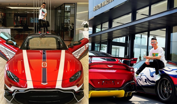 Rộ tin đồn Minh "Nhựa" bán Aston Martin V8 Vantage để dọn chỗ đón Mercedes-AMG GT R Pro