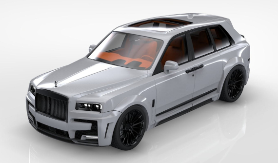 Đây là chiếc Rolls-Royce Cullinan độ thân vỏ sợi carbon in 3D đầu tiên trên thế giới