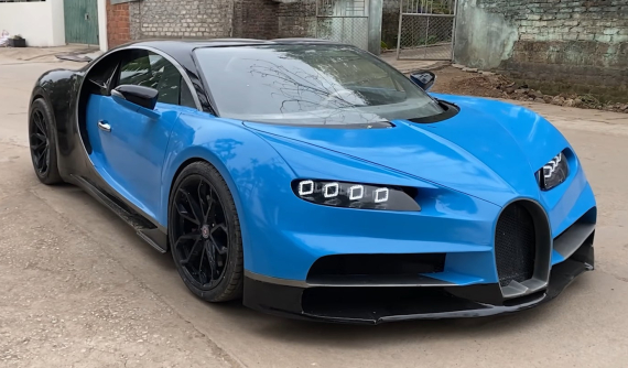 Siêu xe Bugatti Chiron tự chế với động cơ Toyota của nhóm bạn trẻ Việt Nam khiến báo chí nước ngoài kinh ngạc