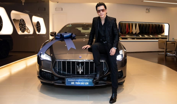 Diễn viên Trần Bảo Sơn - chồng cũ Trương Ngọc Ánh - tậu xe sang Maserati Quattroporte có giá hơn 6,8 tỷ đồng