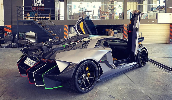 Sau màn du Xuân ở Gia Lai, Lamborghini Aventador độ Duke Dynamics tiếp tục lột xác qua bộ áo mới