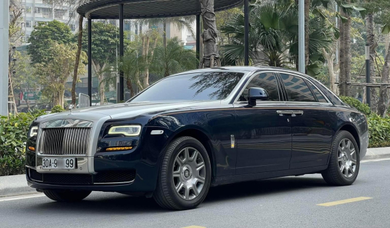 Đây có thể là chiếc Rolls-Royce Ghost giữ giá tốt nhất Việt Nam, 6 năm tuổi nhưng được chào bán gần 20 tỷ đồng
