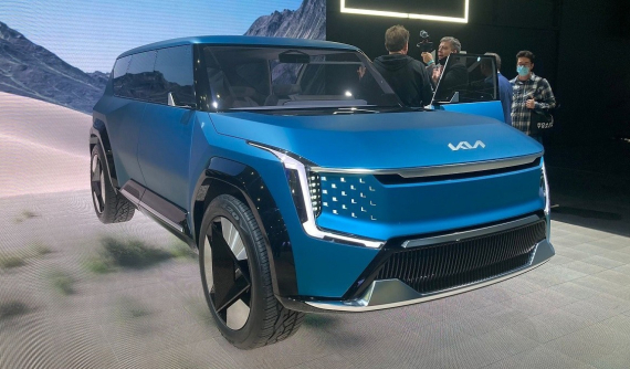 Kia EV9 - đối thủ tiềm năng của VinFast VF9 - sẽ có mặt trên thị trường vào năm sau