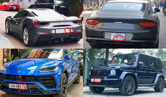 Dàn xe mang biển "thần tài" của một doanh nhân Hải Phòng, có cả siêu xe góp mặt