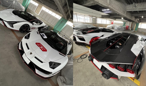 Cặp đôi xe Lamborghini giới hạn 63 chiếc của đại gia Nhật khiến nhà giàu Việt "phát thèm"