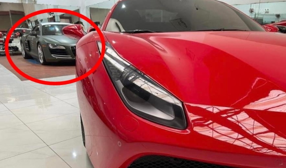 Siêu xe Audi R8 của Đặng Lê Nguyên Vũ âm thầm xuất hiện trong garage bán siêu xe ở Sài thành