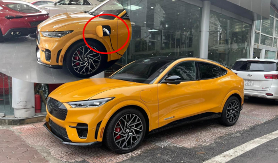 Cận cảnh Ford Mustang Mach-E GT tăng tốc như siêu xe nhưng không tốn 1 giọt xăng nào