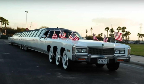 Chiếc xe dài nhất thế giới "The American Dream" được phục chế, và giờ còn dài hơn xưa