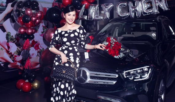 Gần 1 năm mua Mercdes-Maybach S450 hơn 7,4 tỷ đồng, Lily Chen tậu Mercedes-Benz GLC giá từ 1,8 tỷ đồng