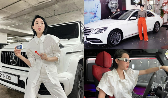 2 chiếc xe sang Mercedes-Benz vạn người mê của nữ ca sĩ Hiền Hồ, tổng trị giá trên 16 tỷ đồng