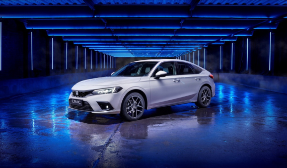 Honda Civic Hatchback 2022 phiên bản tiết kiệm xăng e:HEV chính thức được vén màn