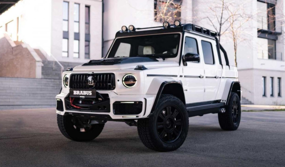 Brabus 800 Adventure XLP Superwhite - Chiếc G63 độ bán tải cực sang với giá từ 15,89 tỷ đồng