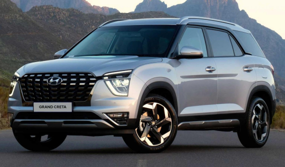 Hyundai Creta 7 chỗ trình làng với chiều dài cơ sở lớn hơn Tucson, không có Hyundai SmartSense