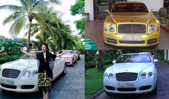 2 chiếc xe Bentley mui trần gắn liền với cuộc đời của bà Nguyễn Phương Hằng trước khi bị bắt tạm giam