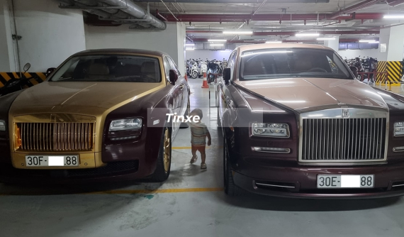 Cặp đôi xe Rolls-Royce hơn 70 tỷ đồng của ông Trịnh Văn Quyết, đại gia mới bị khởi tố, bắt tạm giam