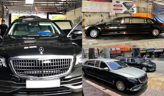 3 chiếc xe siêu sang Mercedes-Maybach S650 Pullman cực hiếm của đại gia Việt, 1 xe lăn bánh trên 60 tỷ đồng
