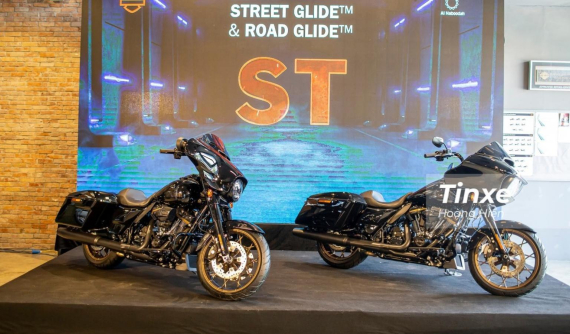 Harley-Davidson ra mắt cặp đôi Road Glide ST và Street Glide ST 2022 với biker Việt, giá từ 1,2 tỷ đồng