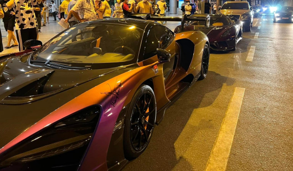 Koenigsegg Regera và McLaren Senna của Hoàng Kim Khánh xuất hiện tại sân bay Tân Sơn Nhất vào đêm khuya thu hút mọi sự chú ý