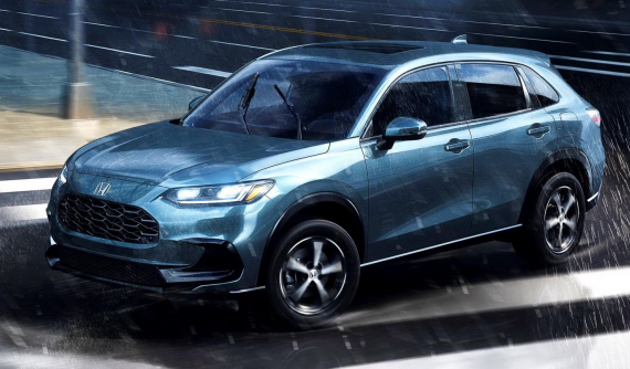 Honda HR-V 2023 được hé lộ nội thất với thiết kế theo phong cách Civic