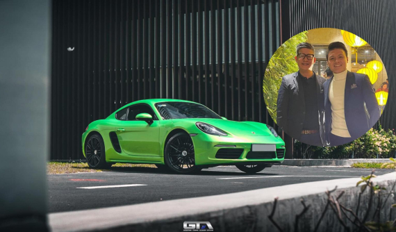 Khám phá Porsche 718 Cayman của người đại diện cho cầu thủ Nguyễn Quang Hải