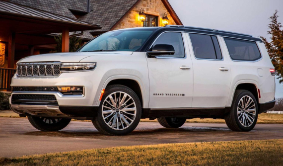 Vén màn Jeep Wagoneer L 2023 - SUV "dài miên man" với thể tích khoang hành lý lên đến 3.706 lít