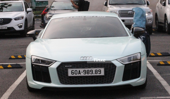 Khám phá Audi R8 V10 Plus biển đẹp của hot girl 9X được nhà chồng đại gia tặng làm quà cưới