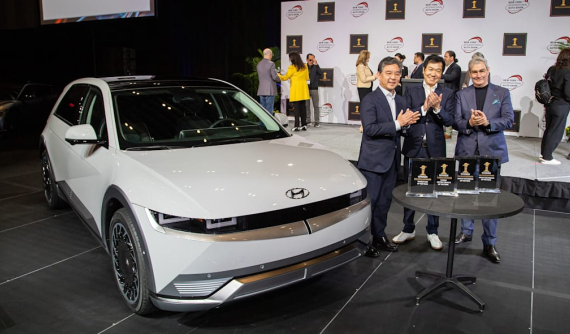 Hyundai Ioniq 5 có cú "ăn 3" ngoạn mục tại giải thưởng “Xe của Năm trên Thế giới 2022”