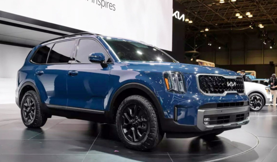 Ngắm hình ảnh "bằng xương, bằng thịt" của Kia Telluride 2023 - crossover cỡ lớn sẽ bán ở Việt Nam trong năm nay
