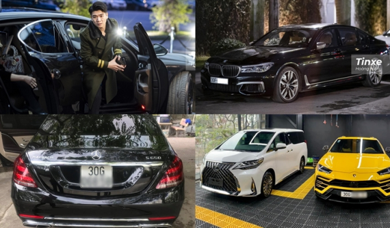 Bộ sưu tập xe khủng của gia đình nhà bầu Hiển, bố toàn đi xe sang hàng độc, con trai chơi Lamborghini Urus