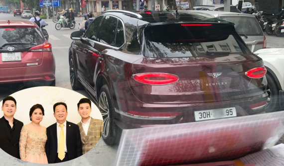 Gia đình bầu Hiển tậu Bentley Bentayga V8 First Edition 2 tông màu đẳng cấp, biển số liên quan đến cậu út