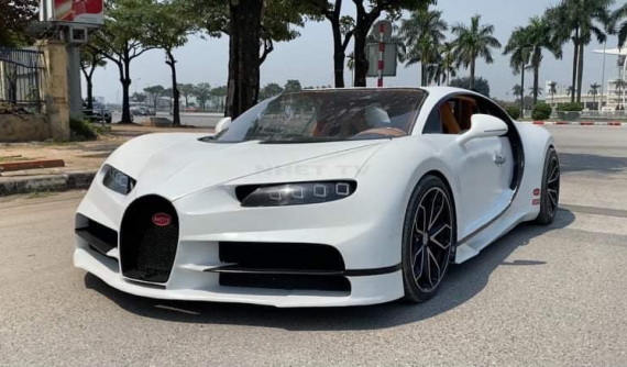 Bugatti Chiron "made in Vietnam" đã có nội thất bọc da Nappa