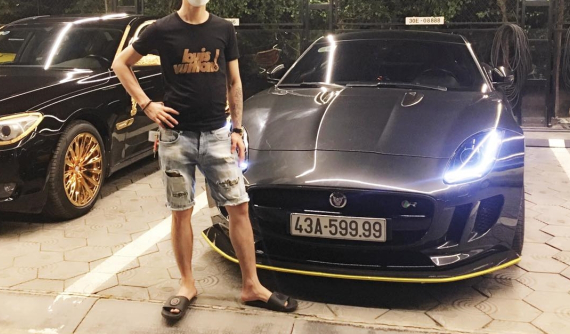 Đại gia buôn lợn Hải Dương tậu hàng hiếm Jaguar F-Type R biển tứ quý 9, lý do khiến nhiều người đồng tình