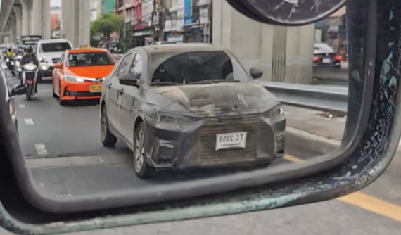Bắt gặp Toyota Vios 2023 trên đường phố Đông Nam Á, ra mắt vào quý III năm nay