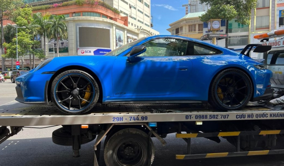 Porsche 911 GT3 992 thứ 4 về nước với màu sơn cùng trang bị y hệt xe Cường "Đô-la", 1 chi tiết giúp phân biệt dễ dàng