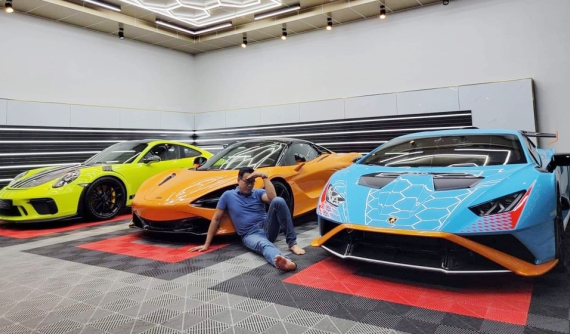 Thực hư thông tin "vua cá Koi" Thắng Ngô là chủ nhân của bộ sưu tập siêu xe kín tiếng tại Vũng Tàu