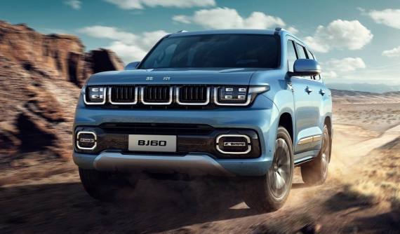 Vén màn Beijing BJ60 - SUV cỡ trung pha trộn thiết kế của xe Jeep và Toyota Land Cruiser