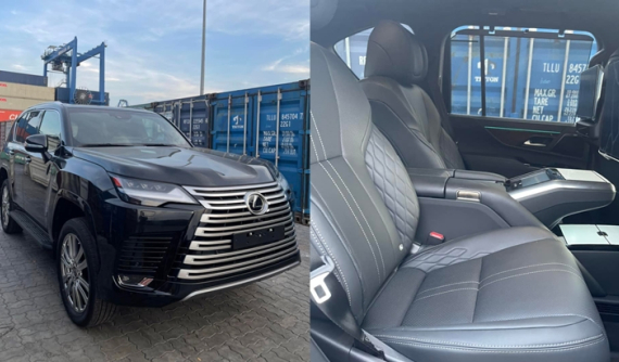 Chi tiết SUV hạng sang Lexus LX600 2022 nhập khẩu tư nhân vừa mới cập bến Việt Nam