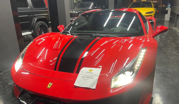 Ferrari 488 Pista Spider đầu tiên xuất hiện tại Hà Nội, siêu xe mui trần dành cho người sưu tầm