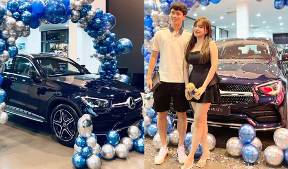 Mới vô địch SEA Games 31, tiền vệ Hoàng Đức tậu xe Mercedes-Benz GLC 300 có giá hơn 2,5 tỷ đồng