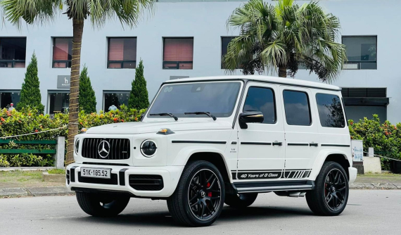 Rao bán chưa bao lâu, Mercedes-AMG G63 bản cực hiếm tại Việt Nam đã về garage xe cực khủng ở Nghệ An