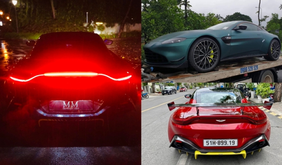 Bộ sưu tập xe Aston Martin Vantage của đại gia Việt, 2 bản tiêu chuẩn, 2 xe giới hạn