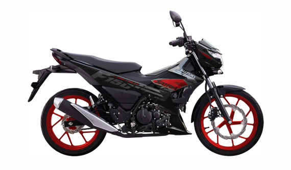 Xe côn tay Suzuki Satria F150 2022 trình làng với 2 bản màu, đồng giá 52,99 triệu đồng